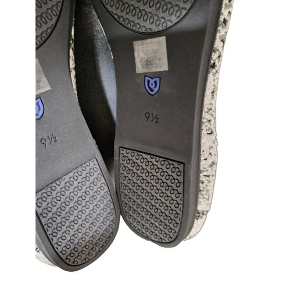 Rothy's the Flat in Python Shoe in Black Cream Grey, Sz 9.5 -- NWT/NIB - Picture 8 of 16